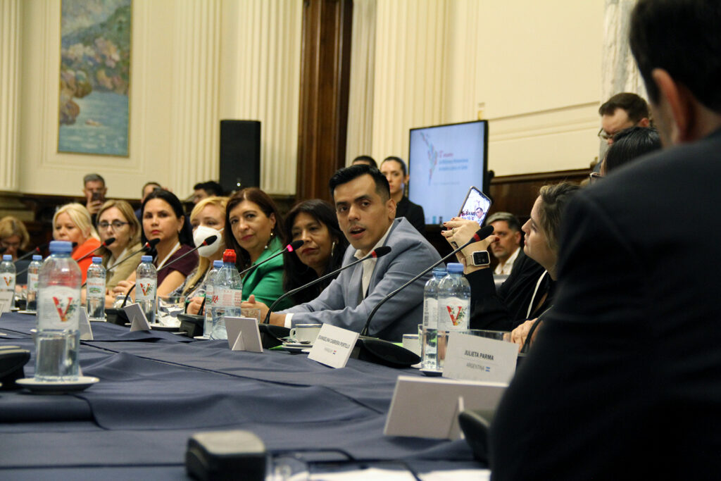 Meeting organized by the Library of Congress of the Argentine Nation and supported by three international organizations: The United Nations, IFLA and the OEI.